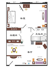 1LDK　74㎡　20000～ / 1ヶ月