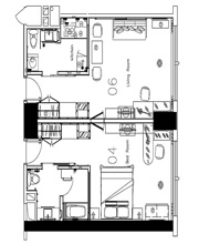 1LDK 74㎡ RMB21000～ / 1ヶ月