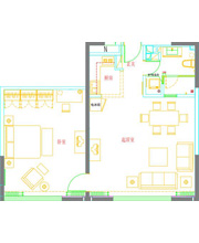 1LDK 120㎡ RMB15000～ / 1ヶ月