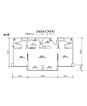 2LDK 120㎡  RMB29000～ / 1ヶ月