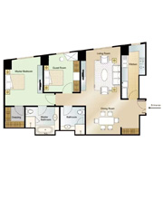 2LDK 155㎡ RMB36000～ / 1ヶ月
